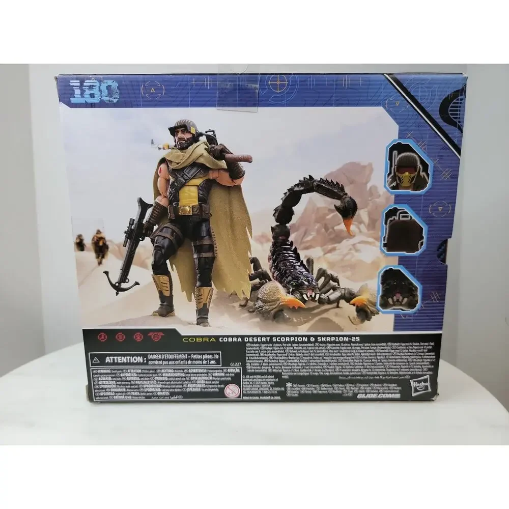 Hasbro G.I. Joe Classified Series Cobra Desert Scorpion with SKRP10N-25 #180 NIB